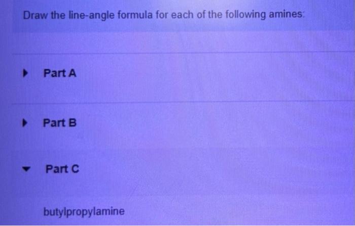 Solved Draw The Line Angle Formula For Each Of The Following Chegg