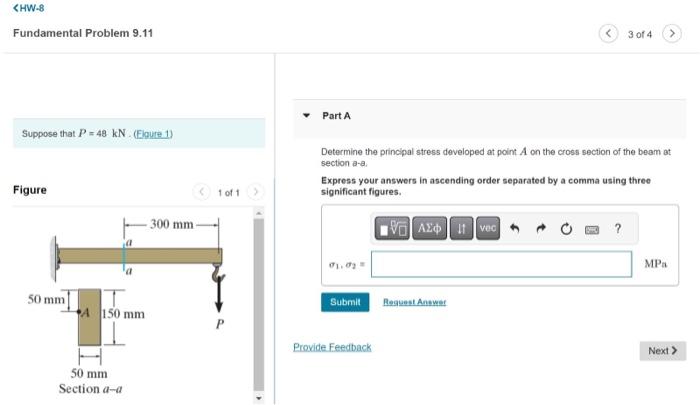 Solved Suppose That P 48kN Elgure 1 Determine The Chegg