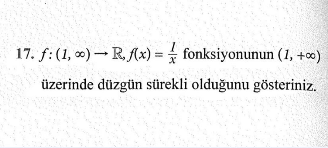 Solved f 1 R f x 1x fonksiyonunun 1 üzerinde Chegg