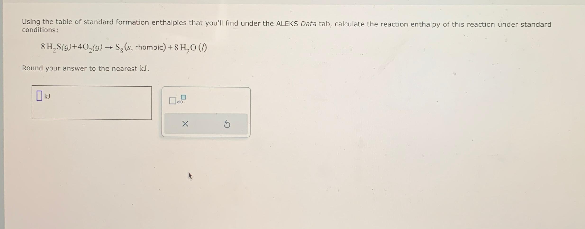 Solved Using The Table Of Standard Formation Enthalpies That Chegg