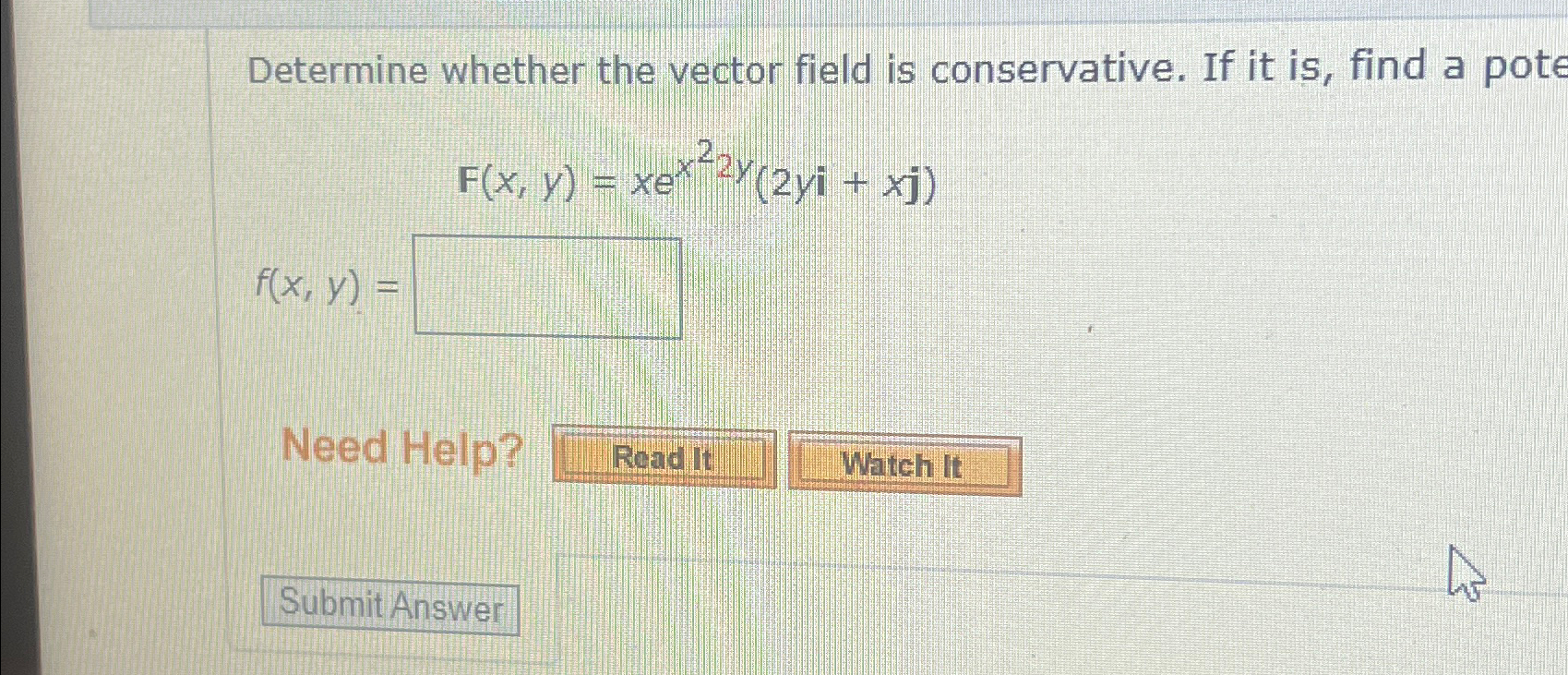 Solved Determine Whether The Vector Field Is Conservative Chegg