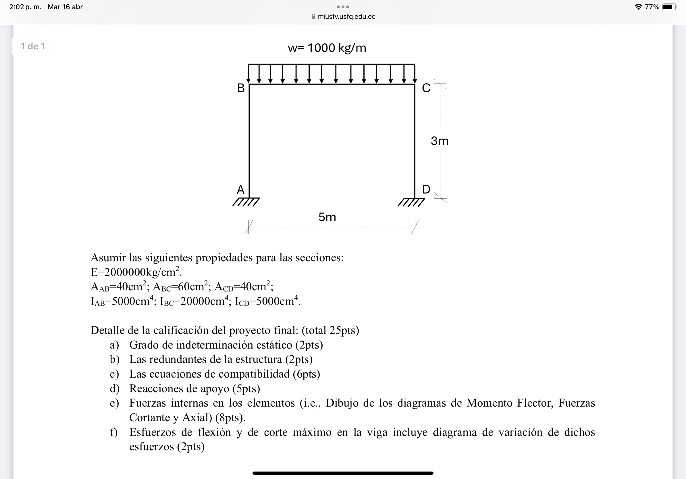 Asumir Las Siguientes Propiedades Para Las Chegg