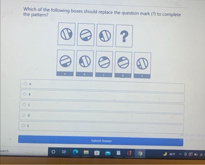 Solved Which Of The Following Boxes Should Replace The Chegg