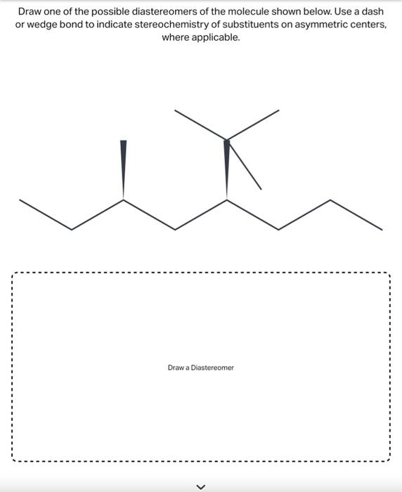 Solved Draw The Enantiomer Of The Molecule Shown Below Use Chegg