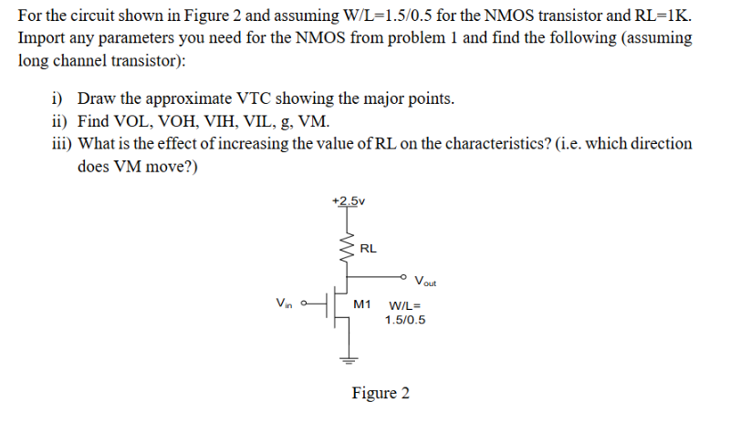 Solved For The Circuit Shown In Figure 2 And Assuming Chegg