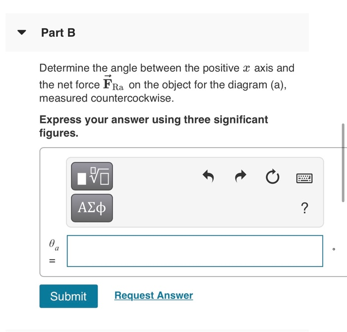 Solved Constants The Two Forces Fi And F2 Shown In Act On A Chegg