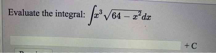 Solved Evaluate The Integral Fx V C De C Determine Chegg