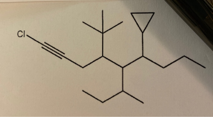 Solved Name The Following Compound Organic Chemistry Chegg