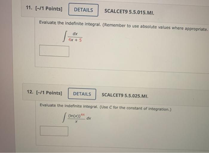 Solved Points Details Scalcet Mi Chegg