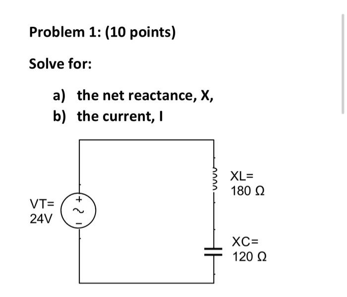 Solved Problem Points Solve For A The Net Chegg