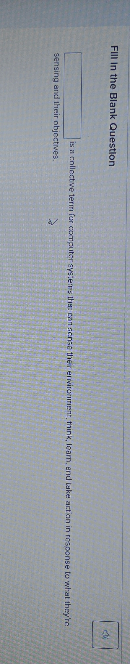 Solved FIII In The Blank Questlon Is A Collective Term For Chegg