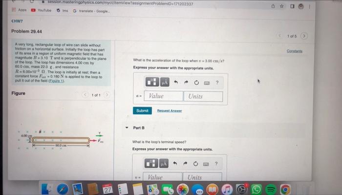 Solved Session Masteringphysics Myct ItemView Assignment Chegg