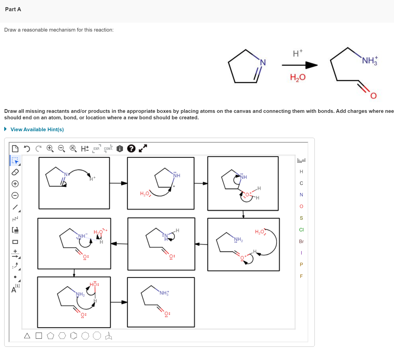 Solved Draw A Reasonable Mechanism For This Reaction It Chegg