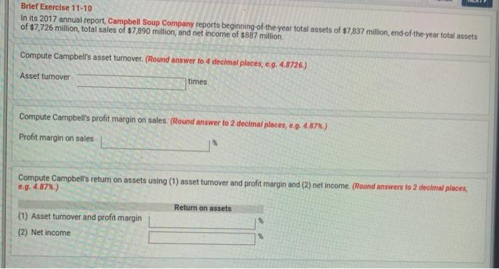 Solved Brief Exercise 11 10 In Its 2017 Annual Report Chegg