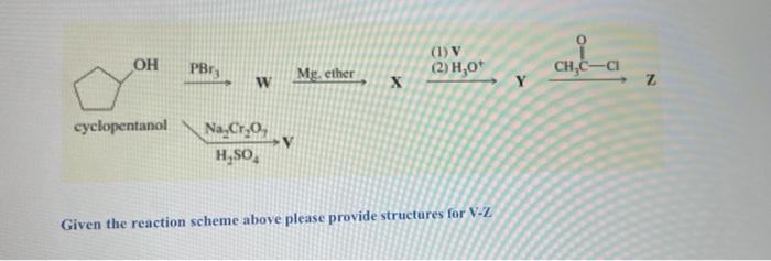 Solved Kmno Warm Concd Ch G H So Heat Ch Mgl H O Chegg