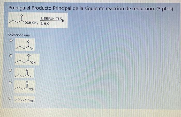 Solved Prediga El Producto Principal De La Siguiente Chegg