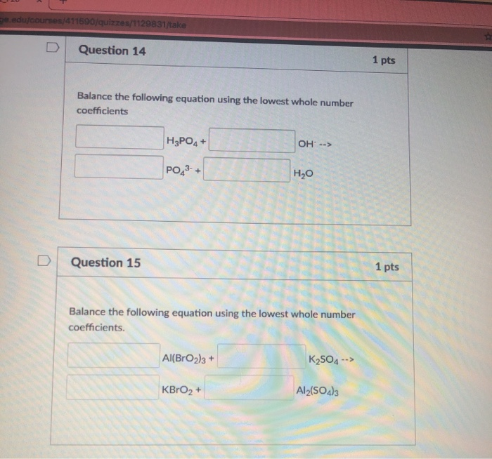 Solved E Edu Courses 411690 Quizzes 1129831 Take Question 14 Chegg