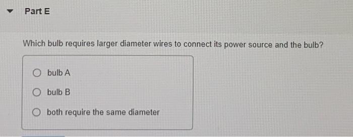 Solved Lightbulb A Is Rated At V And W For Household Chegg