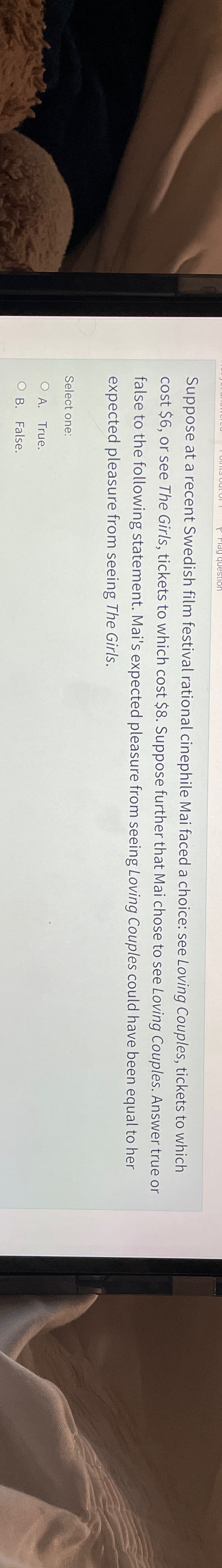 Solved Suppose At A Recent Swedish Film Festival Rational Chegg