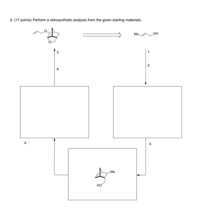 Solved Points Perform A Retrosynthetic Analysis From Chegg