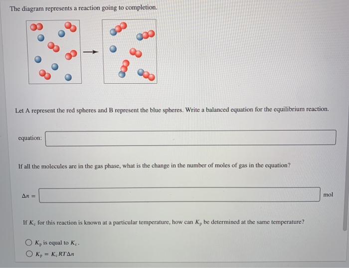 Solved The Diagram Represents A Reaction Going To Chegg