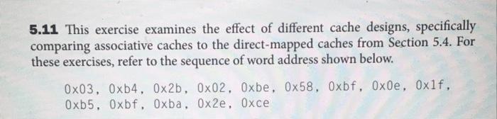 Solved 5 11 This Exercise Examines The Effect Of Different Chegg