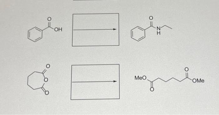 Solved 4 Complete The Following Reaction Schemes By Adding Chegg