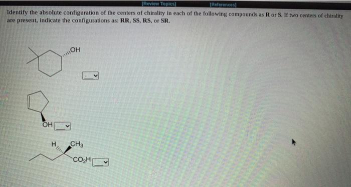 Solved Review Topics References Rank The Substituents Shown Chegg