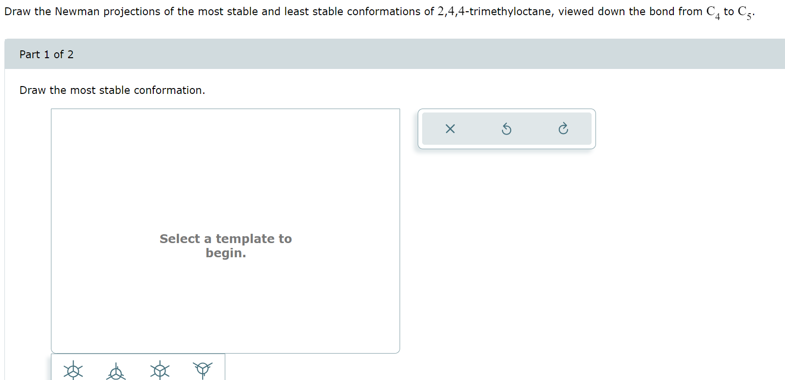 Solved Draw The Newman Projections Of The Most Stable A