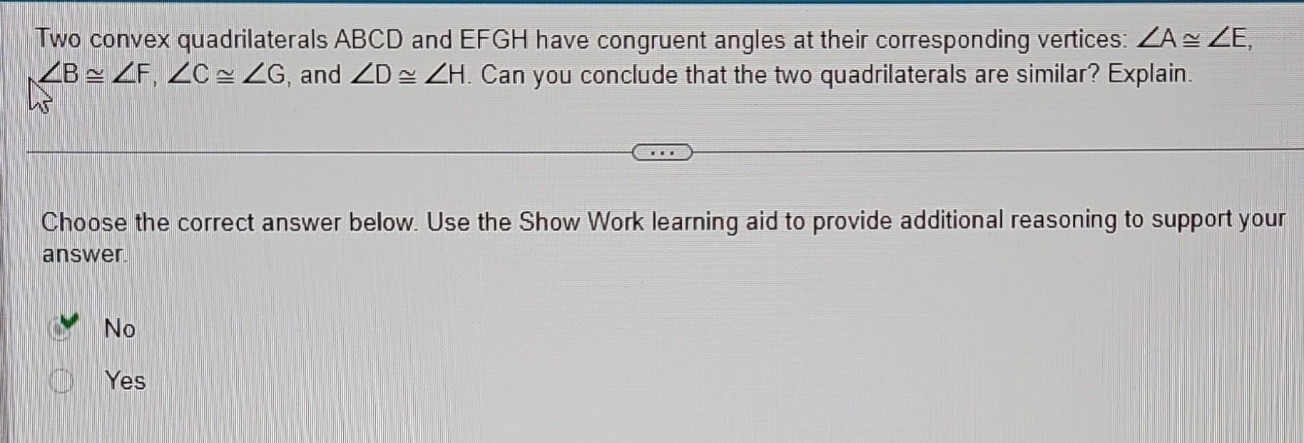 Solved Two Convex Quadrilaterals ABCD And EFGH Have Chegg