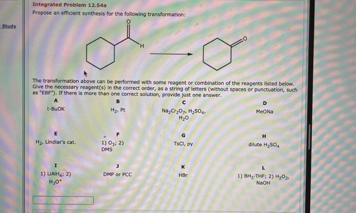 Solved Integrated Problem 12 54a Propose An Efficient Chegg