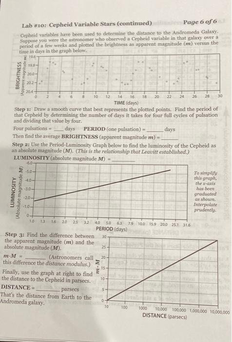 Page 3 Of 6 Lab 10 Understanding Luminosity Chegg