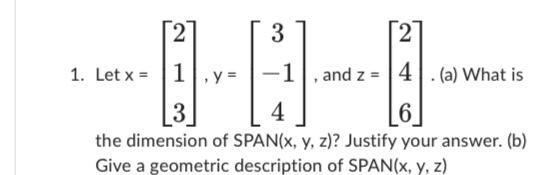 Solved Let X Y And Z A What Chegg