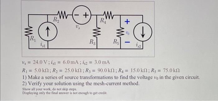 Solved Make A Series Of Source Transformations To Find Chegg