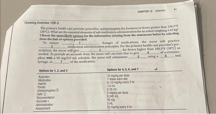 The Primary Health Care Provider Prescribes Chegg