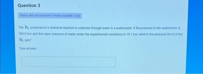 Solved Question Status Not Yet Answered Points Possible Chegg