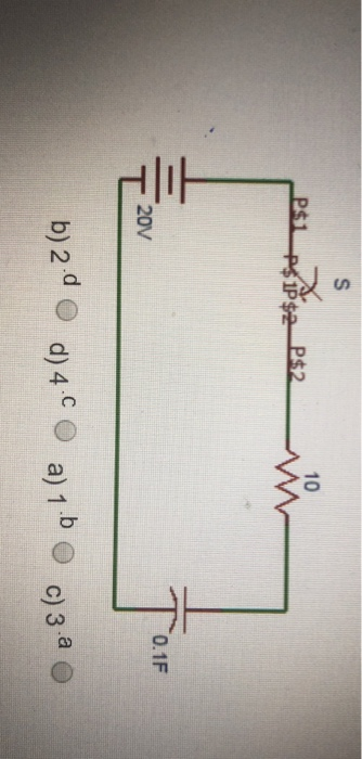 Solved 1 JI 04 A Series R C Circuit Consists Of Resistor Of Chegg