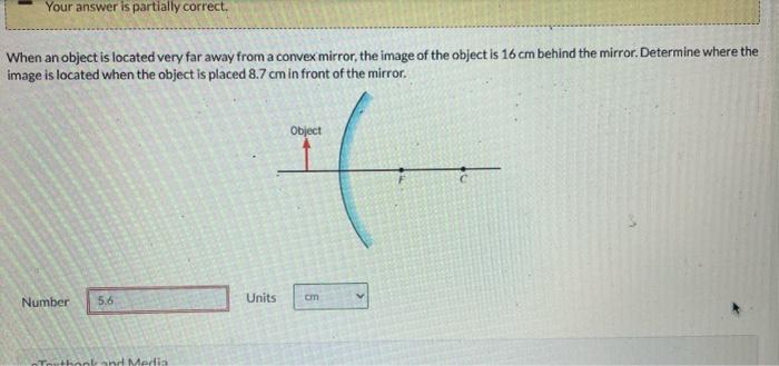 Solved When An Object Is Located Very Far Away From A Convex Chegg