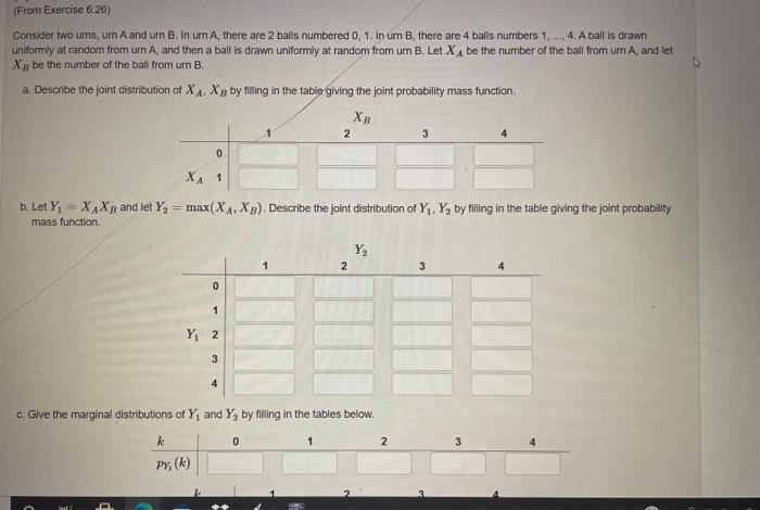 Solved From Exercise Consider Two Uns Un A And Urn Chegg