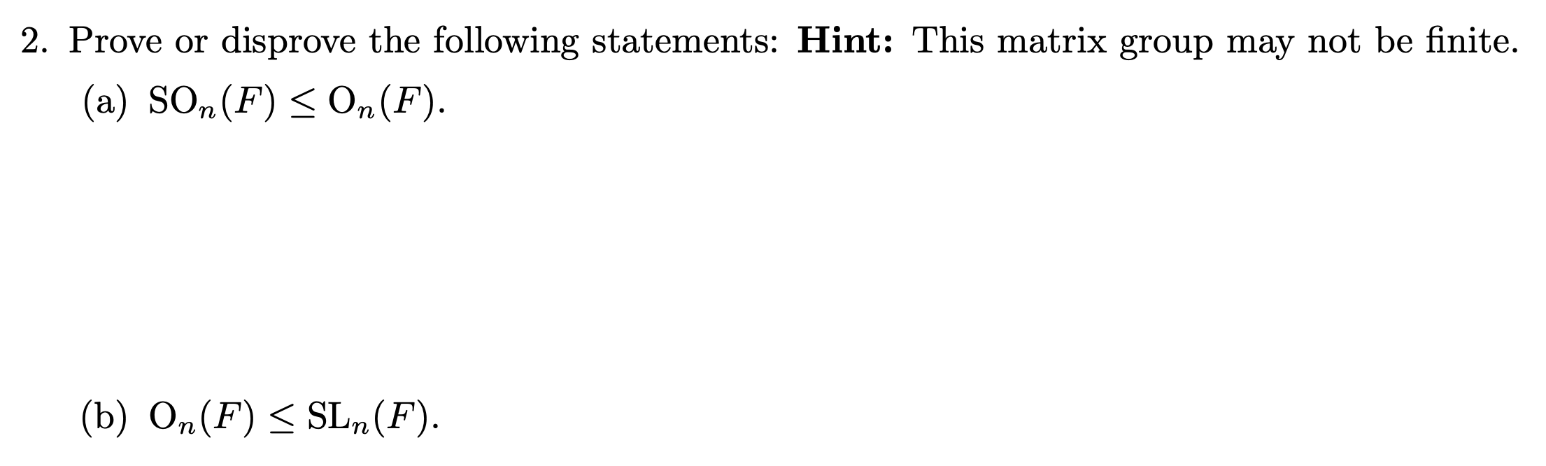 Solved Prove Or Disprove The Following Statements Hint Chegg