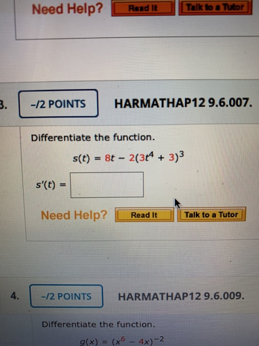 Solved Need Help Read It Talk To A Tutor Points Chegg