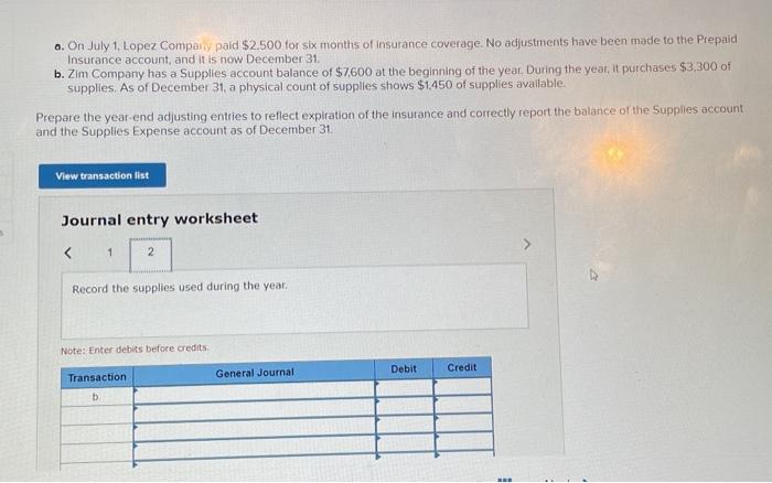 Solved For Each Separate Case Record The Necessary Chegg