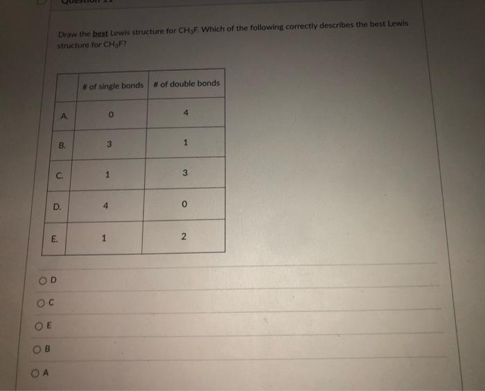 Solved Draw The Best Lewis Structure For CHF Which Of The Chegg