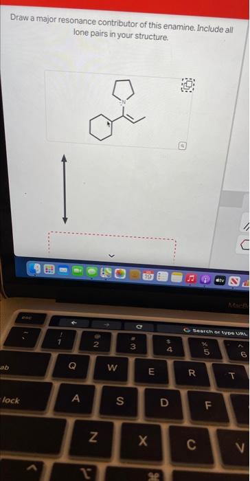 Solved Draw A Major Resonance Contributor Of This Enamine Chegg