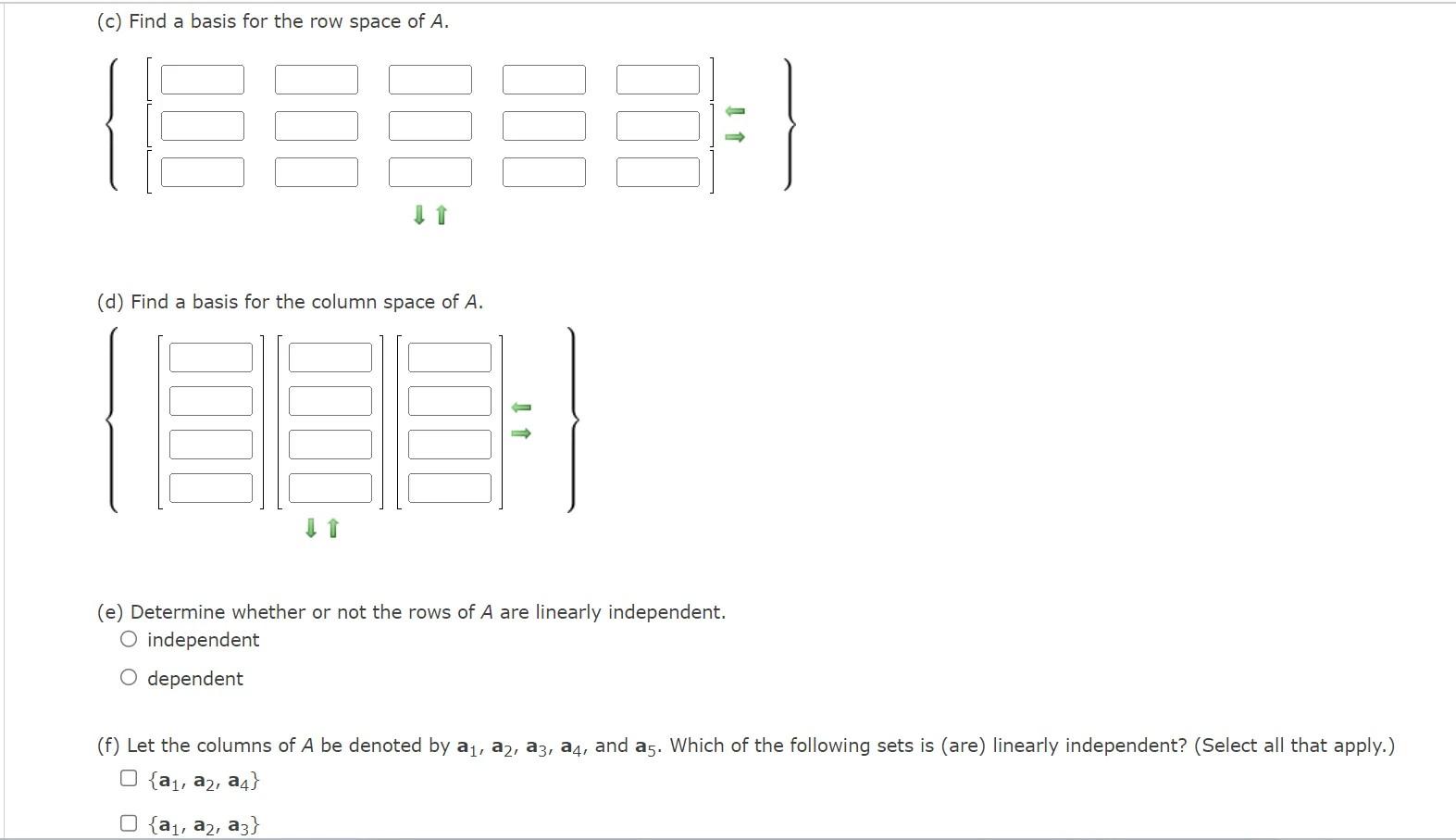 Solved Use The Fact That Matrices A And B Are Chegg