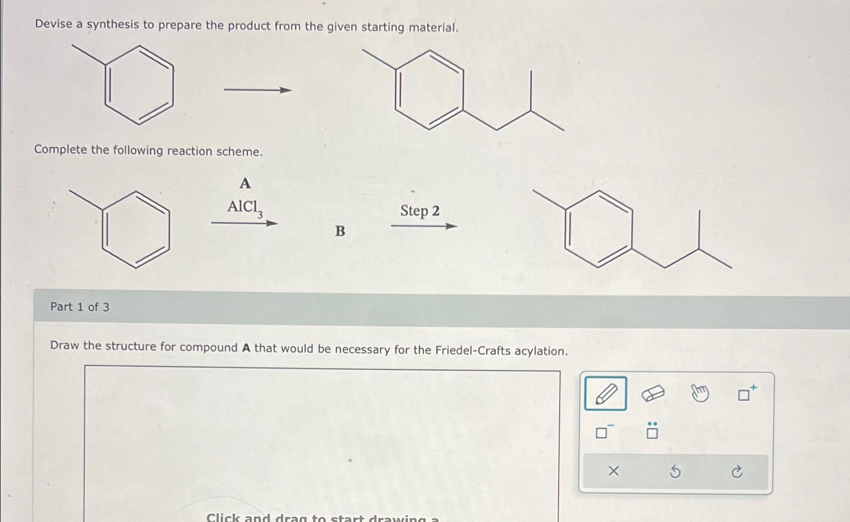 Solved Devise A Synthesis To Prepare The Product From The Chegg