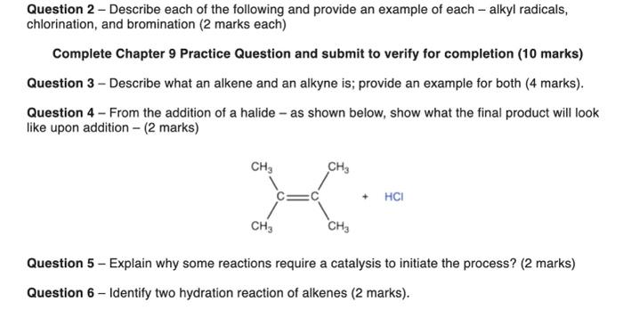 Solved Question 2 Describe Each Of The Following And Chegg