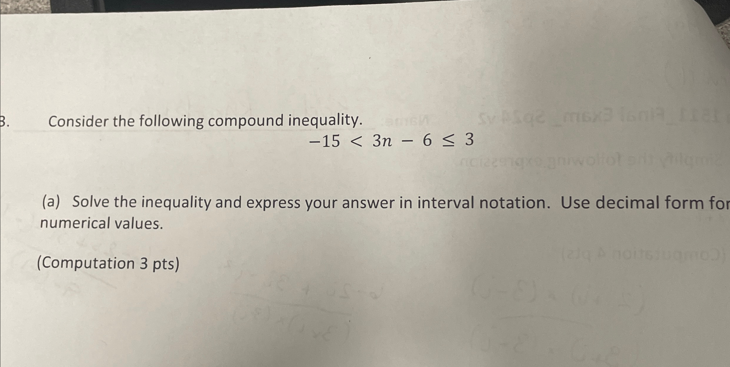 Solved Consider The Following Compound Chegg