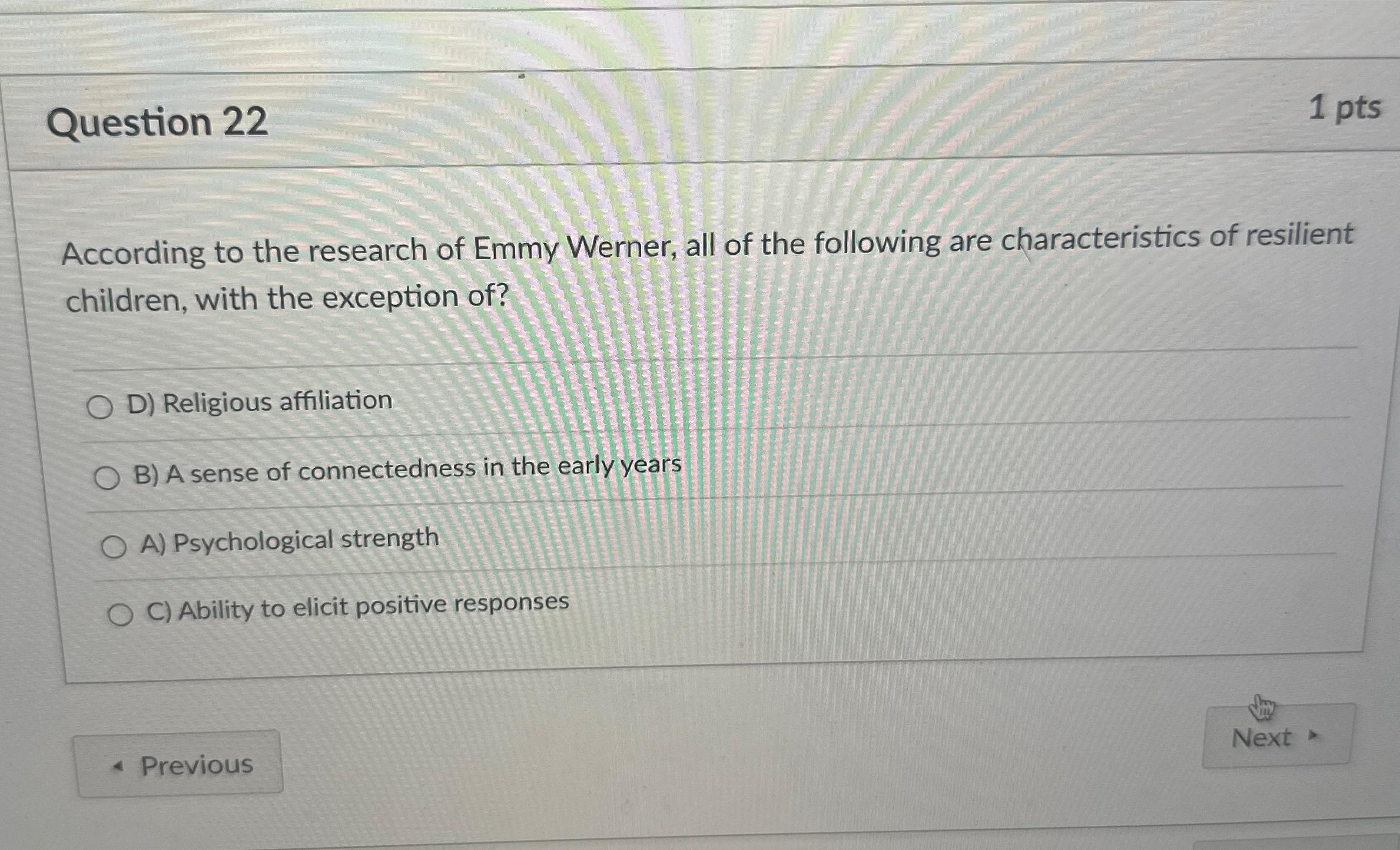 Solved Question Ptsaccording To The Research Of Emmy Chegg