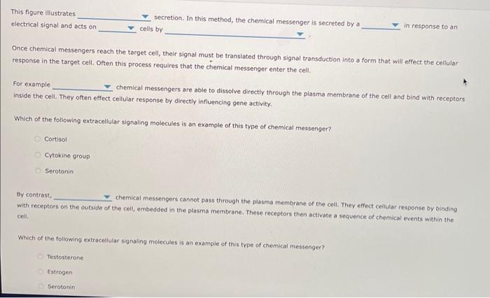 Solved 6 Overview Of Intercell Communication In A Chegg